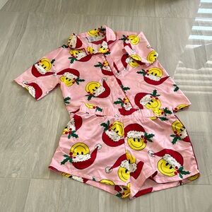 Art Class Satin Pajama Set